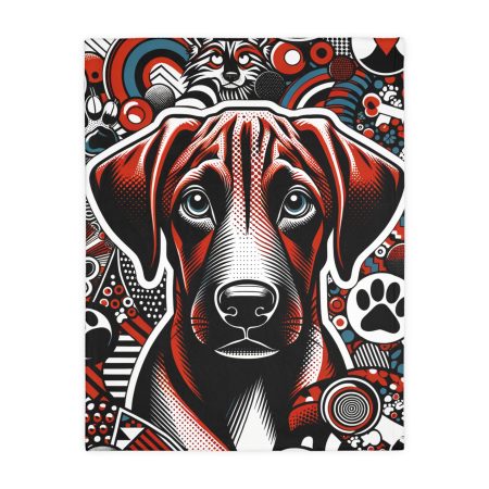 Rhodesian Ridgeback - Throw Blanket - By Baxter DaVinci