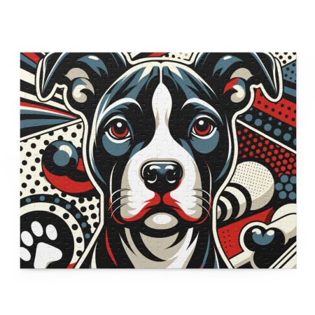American Staffordshire Terrier - Puzzle - By Barkley Van Woof