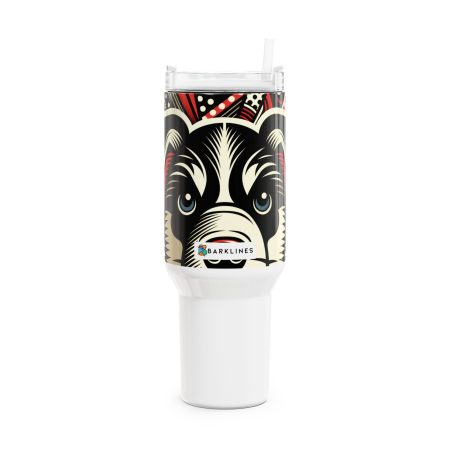 Ukrainian Shepherd Dog - 40 oz. Tumbler  - By Biscuit Monet