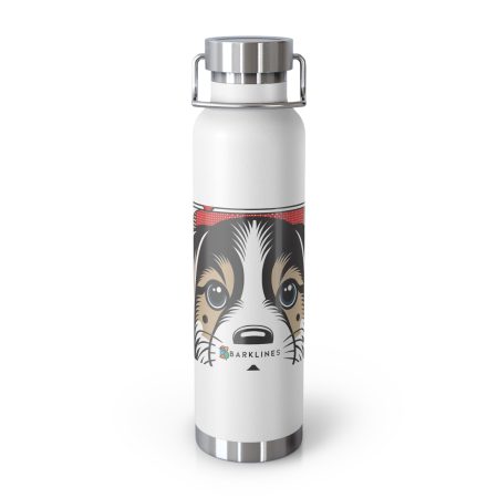 Danish-Swedish Farmdog - 22 oz. Copper Vacuum Insulated Bottle  - By Rufus VanPawsley