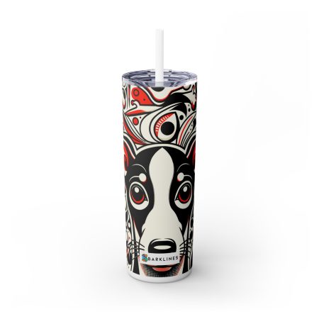 Italian Greyhound - 20 oz. Skinny Tumbler - By Biscuit Van Barkley