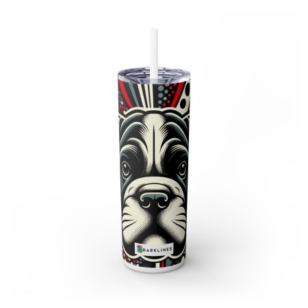 Bullmastiff - 20 oz. Skinny Tumbler - By Barkley VanTail