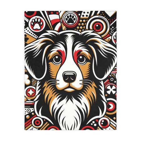Nova Scotia Duck Tolling Retriever - Throw Blanket - By Biscuit Van Barkley
