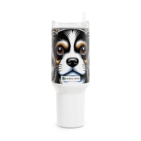 Cavalier Charles Spaniel - 40 oz. Tumbler  - By Baxter Monet