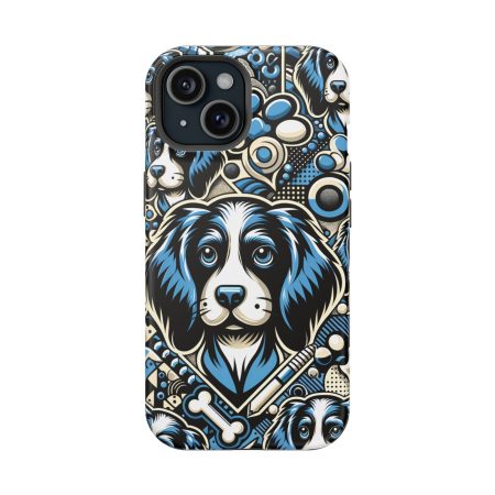 Blue Picardy Spaniel - Impact Resistant Cell Phone Case - By Baxter Monet