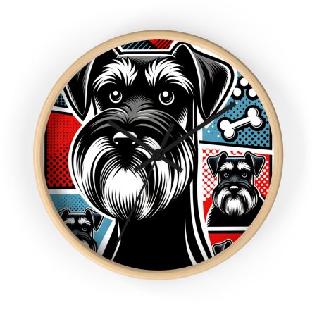 Giant Schnauzer - Wall Clock - By Rex DaVinci
