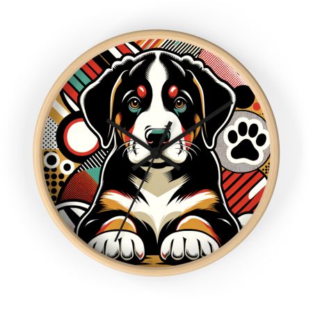 Greater Swiss Mountain Dog - Wall Clock - By Baxter Monet