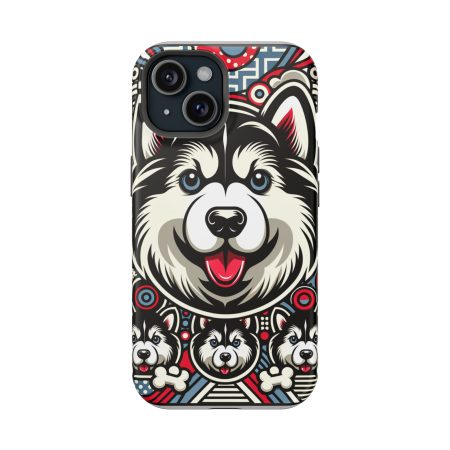 Alaskan Malamute - Impact Resistant Cell Phone Case - By Baxter Starlight