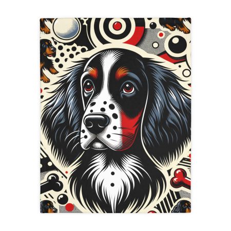 Gordon Setter - Throw Blanket - By Baxter DaVinci