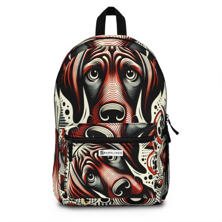 Wirehaired Vizsla - Backpack - By Baxter Monet