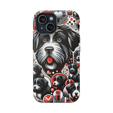Bouvier des Flandres - Impact Resistant Cell Phone Case - By Biscuit Monet
