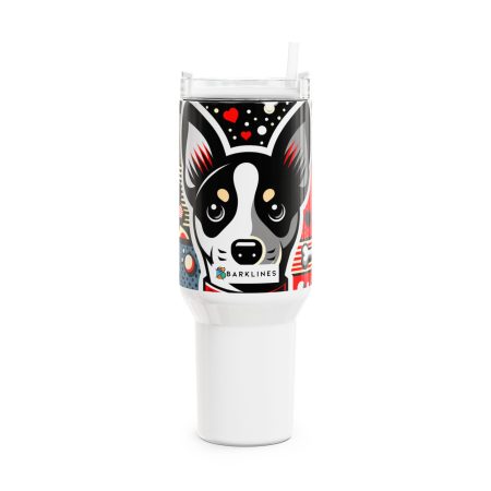 Portuguese Podengo - 40 oz. Tumbler  - By Barkley Van Gogh