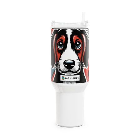 Scottish Deerhound - 40 oz. Tumbler  - By Baxter VanPaw