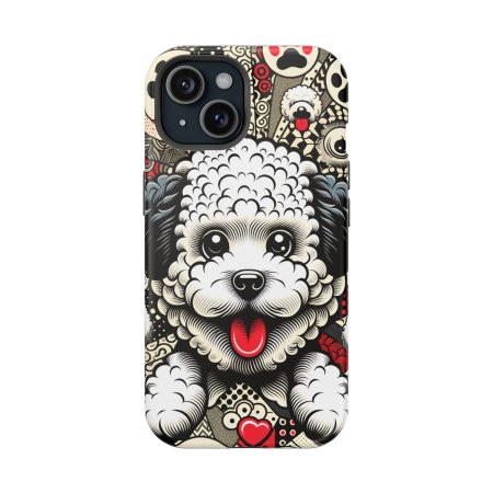 Bichon Frise - Impact Resistant Cell Phone Case - By Rex Van Gogh