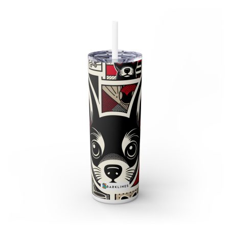 Xoloitzcuintli - 20 oz. Skinny Tumbler - By Rufus Barkley