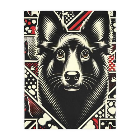 Belgian Sheepdog - Throw Blanket - By Baxter Monet