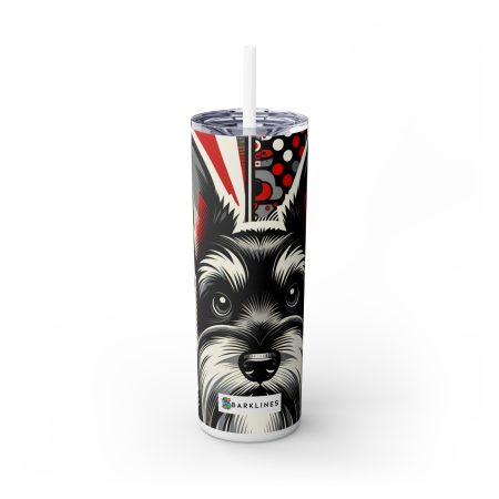 Cesky Terrier - 20 oz. Skinny Tumbler - By Rex VanBarkley