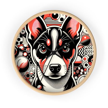 Basenji - Wall Clock - By Biscuit Van Woof