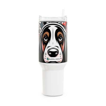Basset Hound - 40 oz. Tumbler  - By Baxter Pawlowski