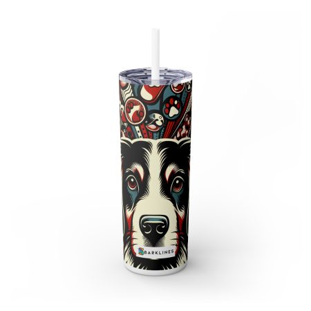 Hovawart - 20 oz. Skinny Tumbler - By Biscuit VanWoofer