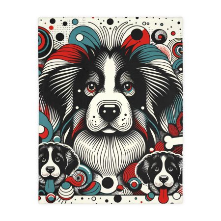 Puli - Throw Blanket - By Baxter Doodlepaw