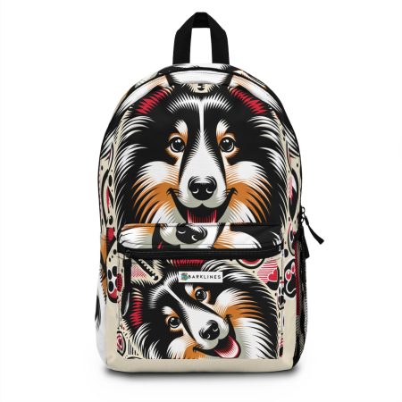 Shetland Sheepdog - Backpack - By Baxter Monet