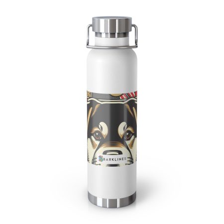 Tosa Inu - 22 oz. Copper Vacuum Insulated Bottle  - By Baxter Monet