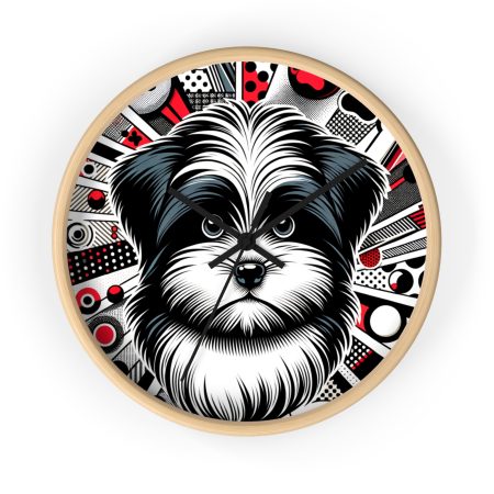 Coton de Tulear - Wall Clock - By Baxter Dalmation