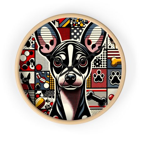 Mexican Hairless Dog - Wall Clock - By Rufus Barkley