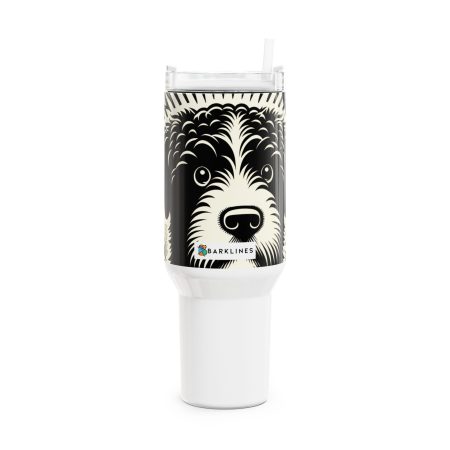 Spanish Water Dog - 40 oz. Tumbler  - By Rufus VanBarkley