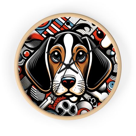 Treeing Walker Coonhound - Wall Clock - By Rex Van Barkley