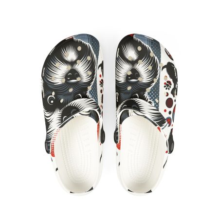 Black Russian Terrier - Men's Foam Shoes - By Rex VanGogh