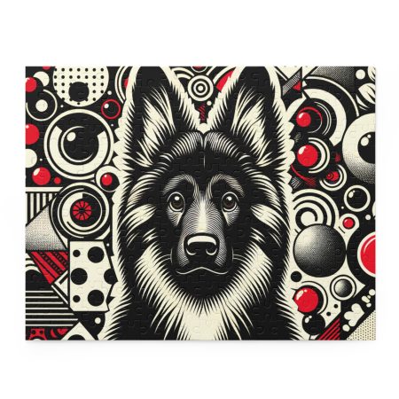 Tervuren Shepherd - Puzzle - By Biscuit Van Barkley