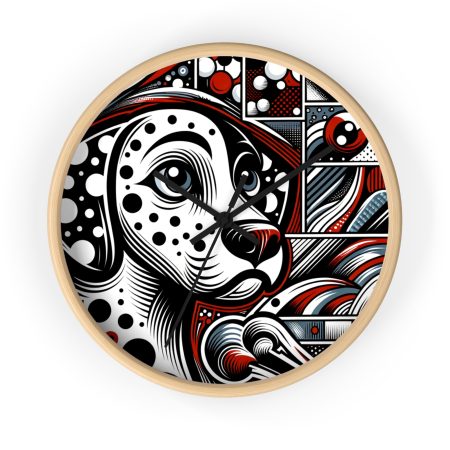 Dalmatian - Wall Clock - By Barkley Van Woof