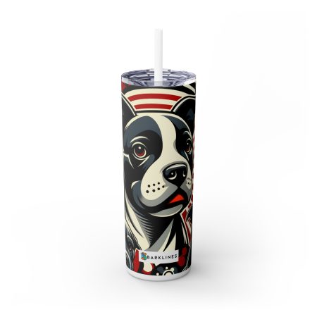 Staffordshire Bull Terrier - 20 oz. Skinny Tumbler - By Baxter Monet