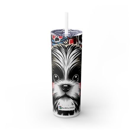 Shih Tzu - 20 oz. Skinny Tumbler - By Baxter Remington