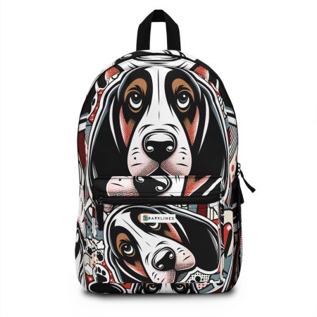 Basset Hound - Backpack - By Baxter Pawlowski