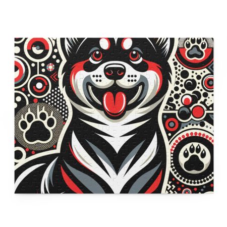 Karelian Bear Dog - Puzzle - By Maxwell Pawsley
