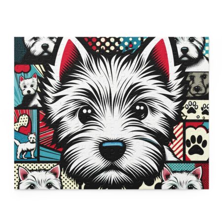 West Highland White Terrier - Puzzle - By Baxter Monet