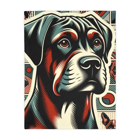 Broholmer - Throw Blanket - By Rufus Poodlebaum