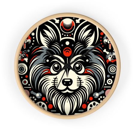 Finnish Spitz - Wall Clock - By Barkley VanPaws