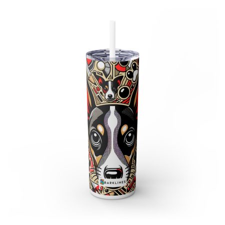 Cirneco dell’Etna - 20 oz. Skinny Tumbler - By Rufus VanPaw