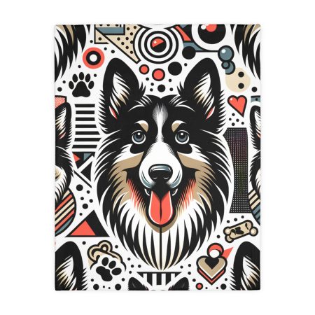Bohemian Shepherd - Throw Blanket - By Barkley Van Woofsten
