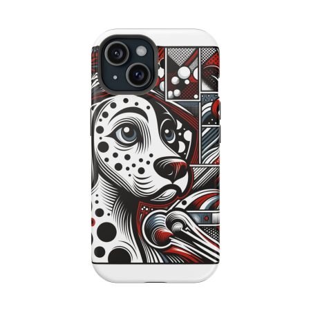 Dalmatian - Impact Resistant Cell Phone Case - By Barkley Van Woof