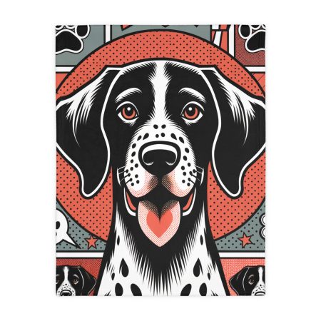 Slovakian Rough-Haired Pointer - Throw Blanket - By Rex Monet