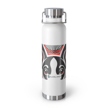 Podengo Portugueso - 22 oz. Copper Vacuum Insulated Bottle  - By Baxter DaVinci