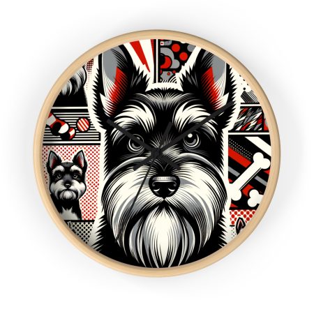 Cesky Terrier - Wall Clock - By Rex VanBarkley