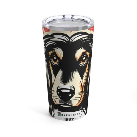 Afghan Hound - 20 oz. Tumbler - By Baxter Dalmatiano