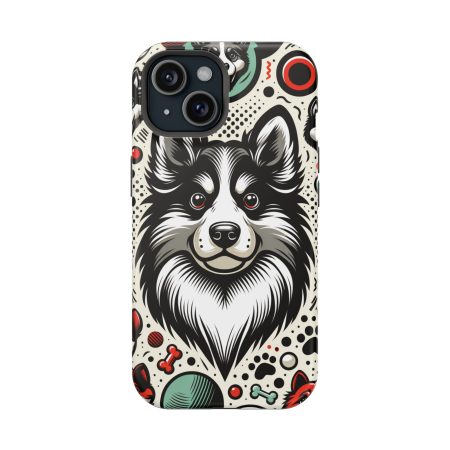 Icelandic Sheepdog - Impact Resistant Cell Phone Case - By Baxter VanWoof