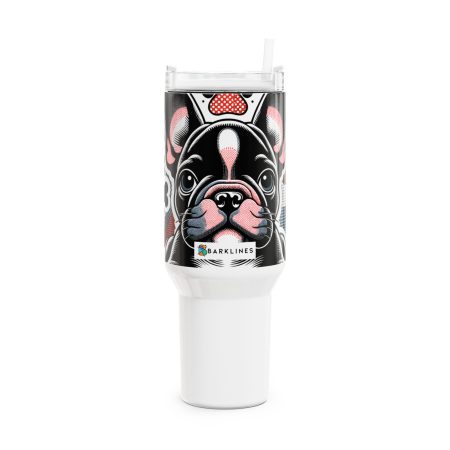 French Bulldog - 40 oz. Tumbler  - By Baxter VanGogh